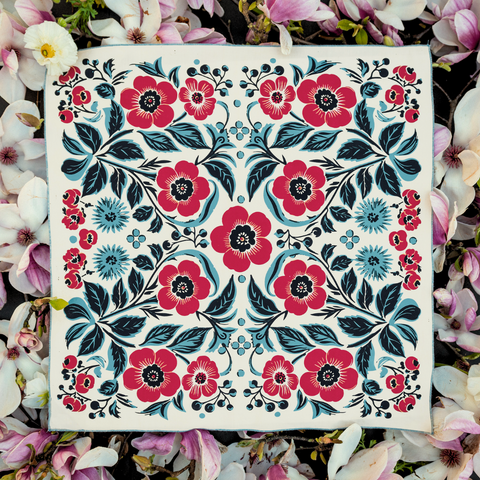 Spring Awakening 21" x 21" Bandana
