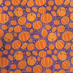 Bandanna Co Seasonal, Dancing Pumpkins, 22" x 22"