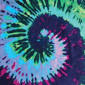 Bandanna Co Tie Dye, Surge, 22" x 22"